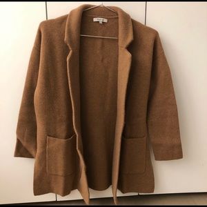 Madewell, Tan Coatigan / Blazer